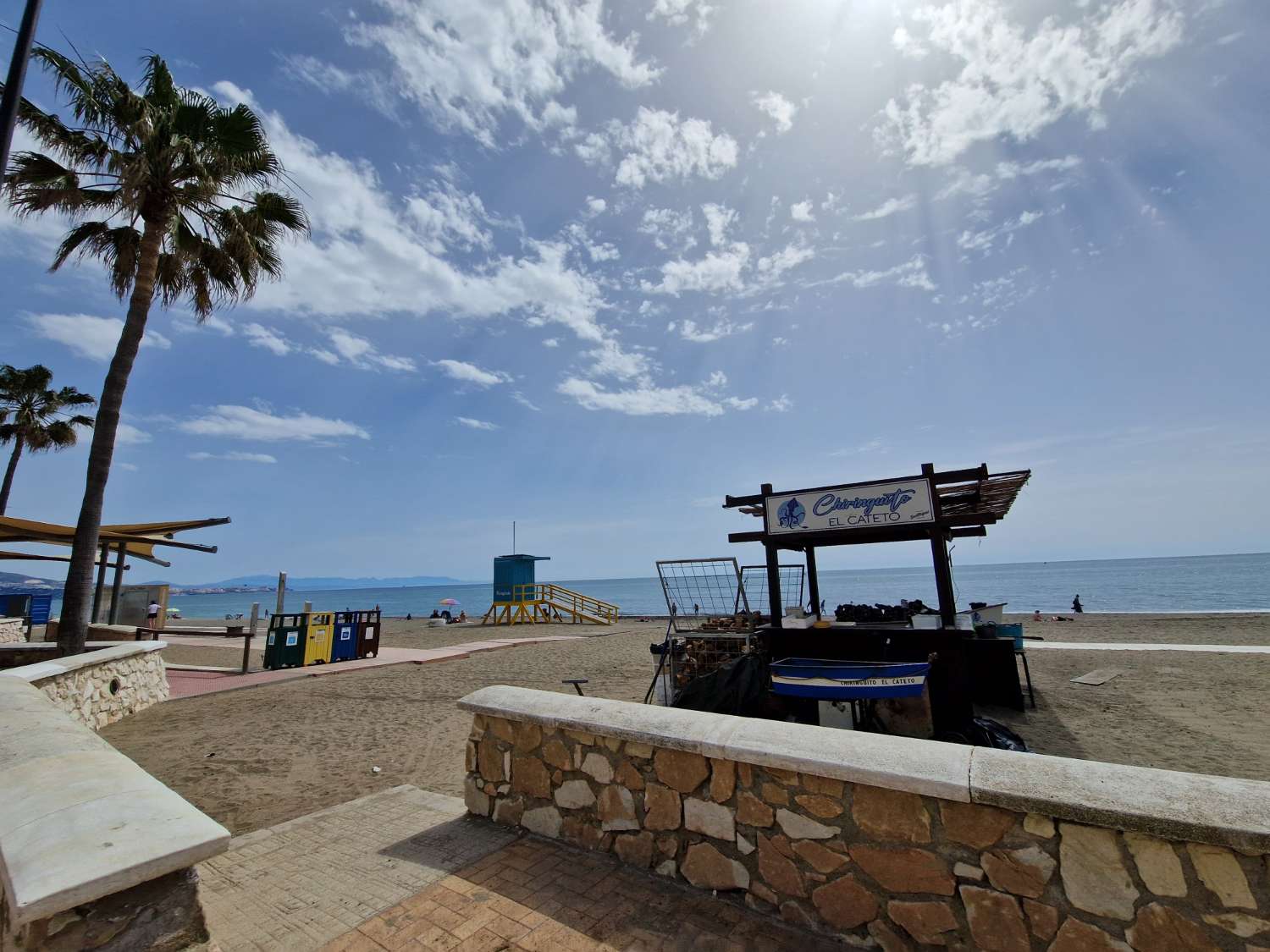 Front Line Beach Cruise Views, Fuengirola, Spain — Fuengirola