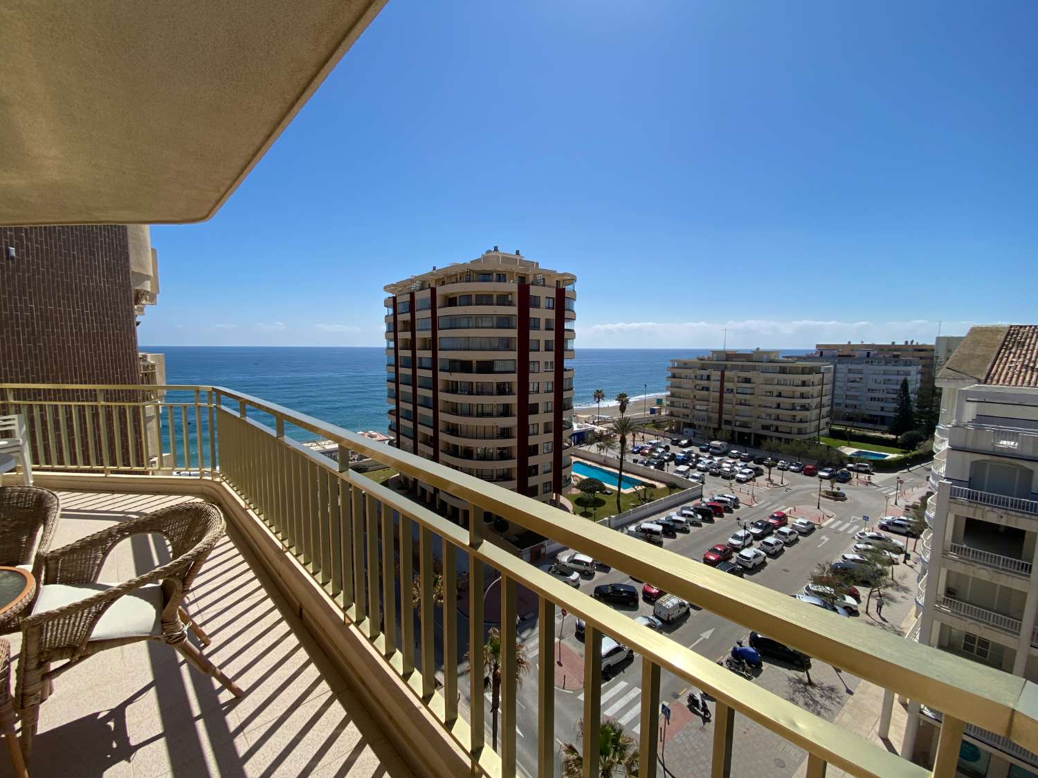 Views of the sea, beach, smell of the sea, in front of the Paseo Marítimo de Fuengirola, Fuengirola