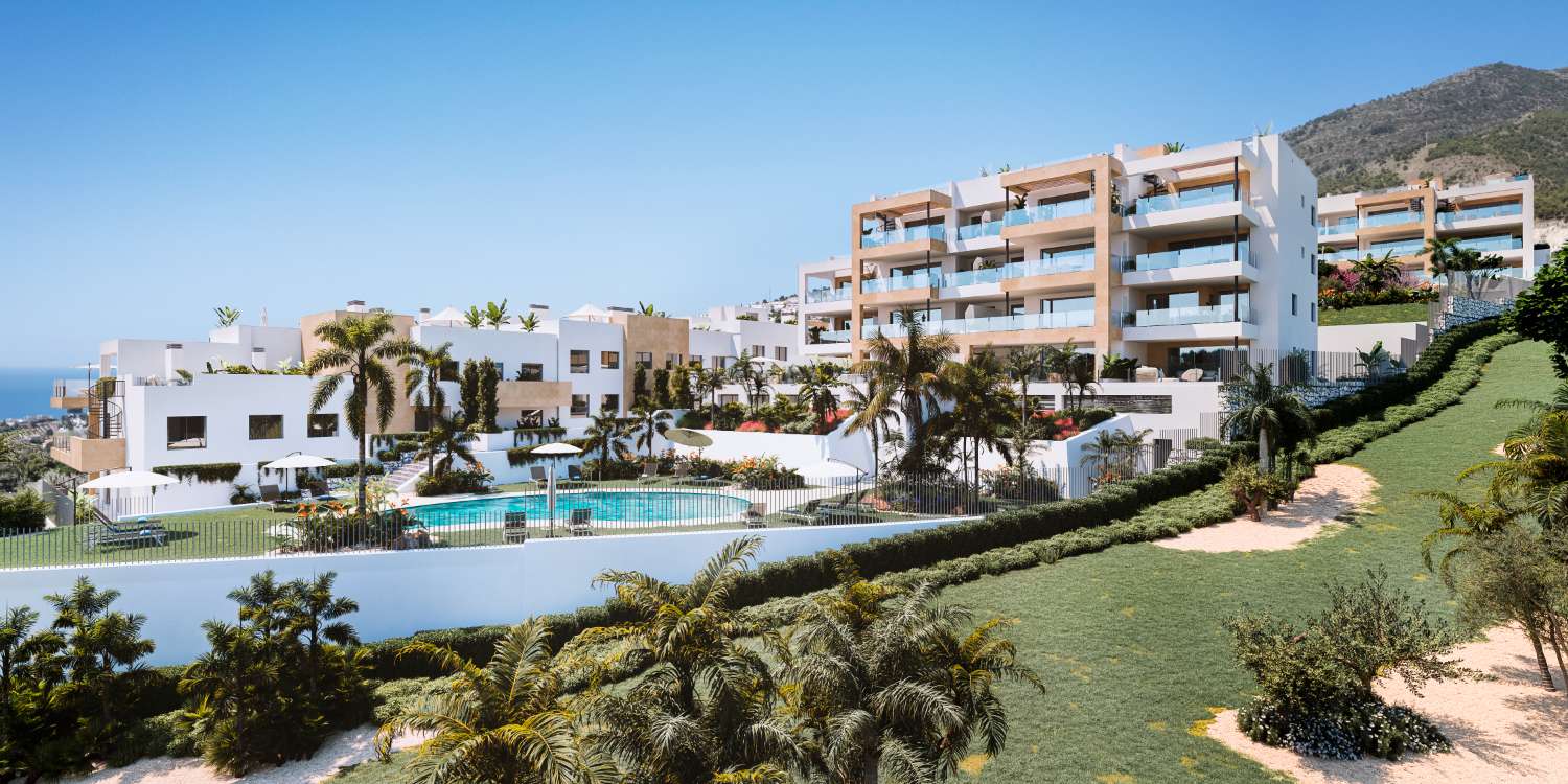 Exclusiva urbanización privada con vistas al mar, Benalmadena Costa